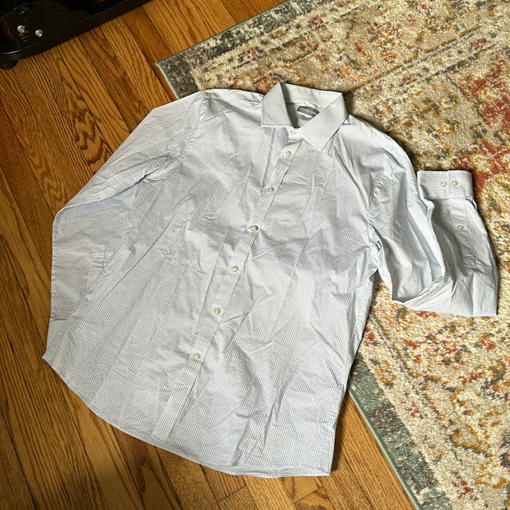Men’s Micheal Kors Slim Fit Button Down Shirt